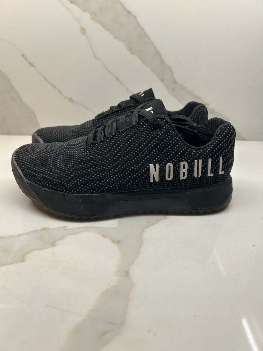 NOBULL CrossFit Trainer Black Athletic Shoes (Size: 6 men)